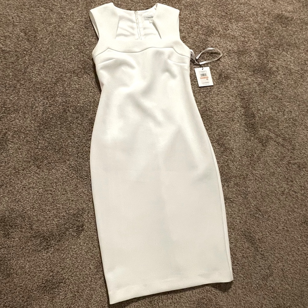 Calvin Klein White Dress